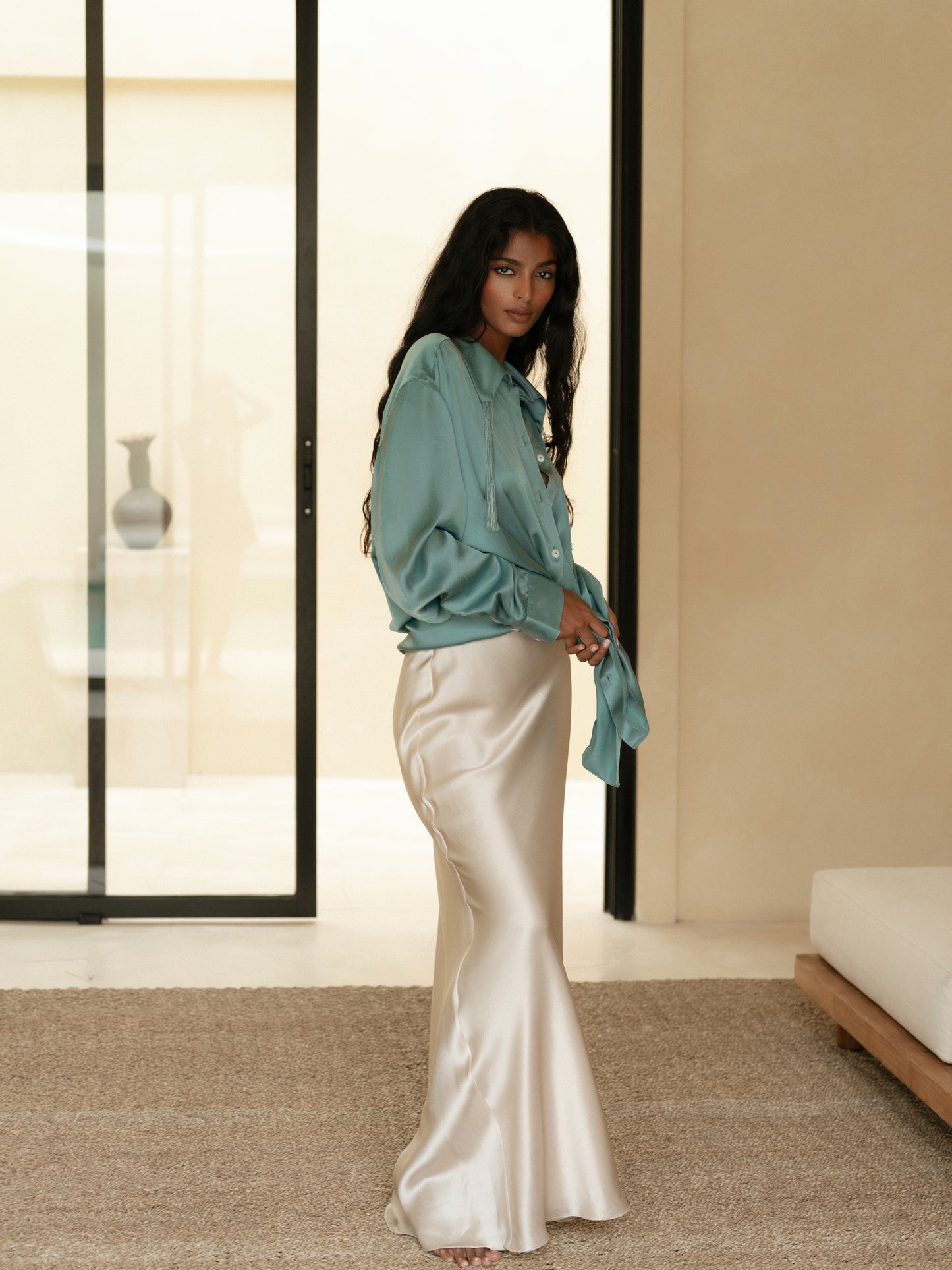 Laguna silk blouse