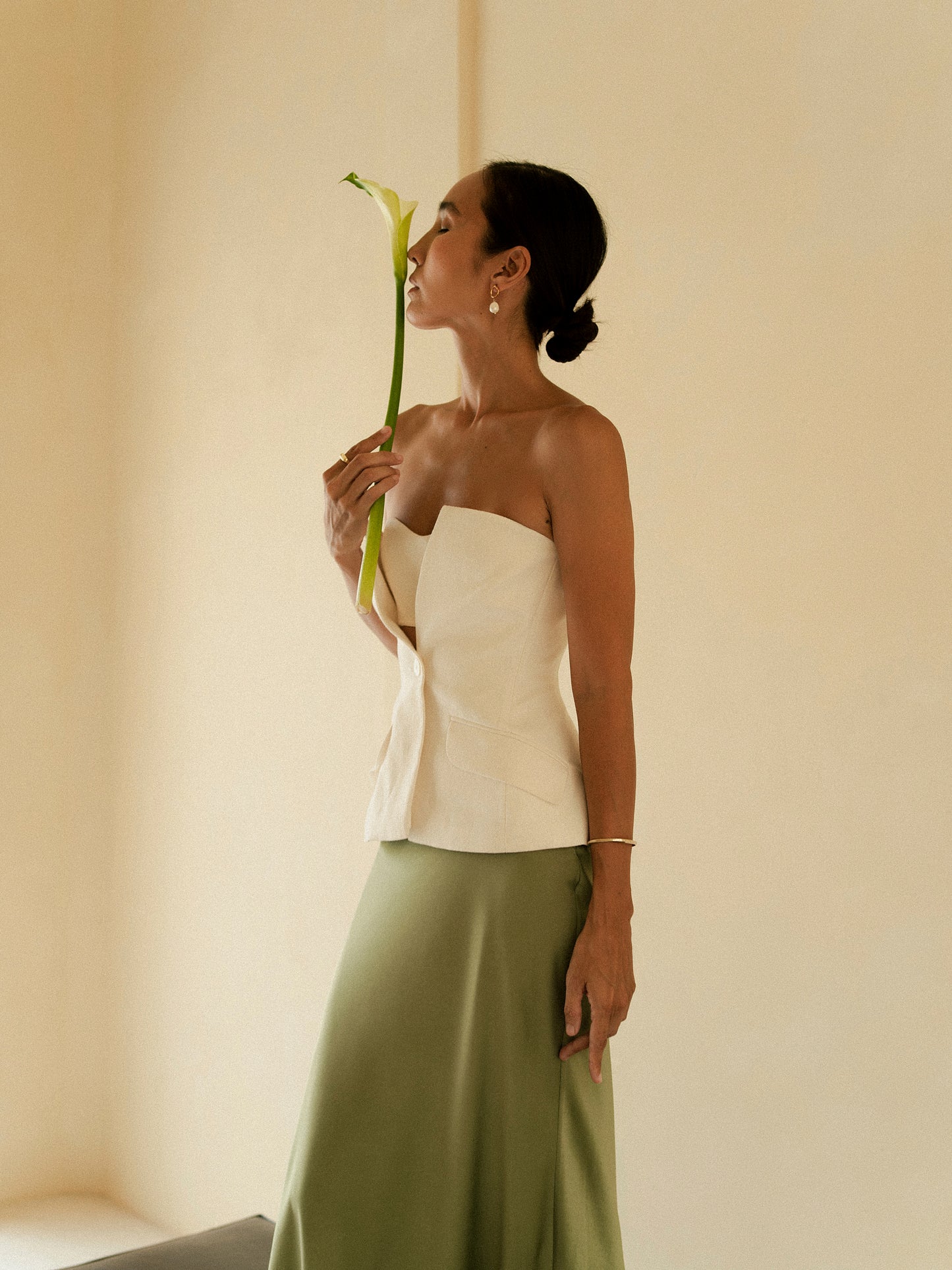 Lady long skirt