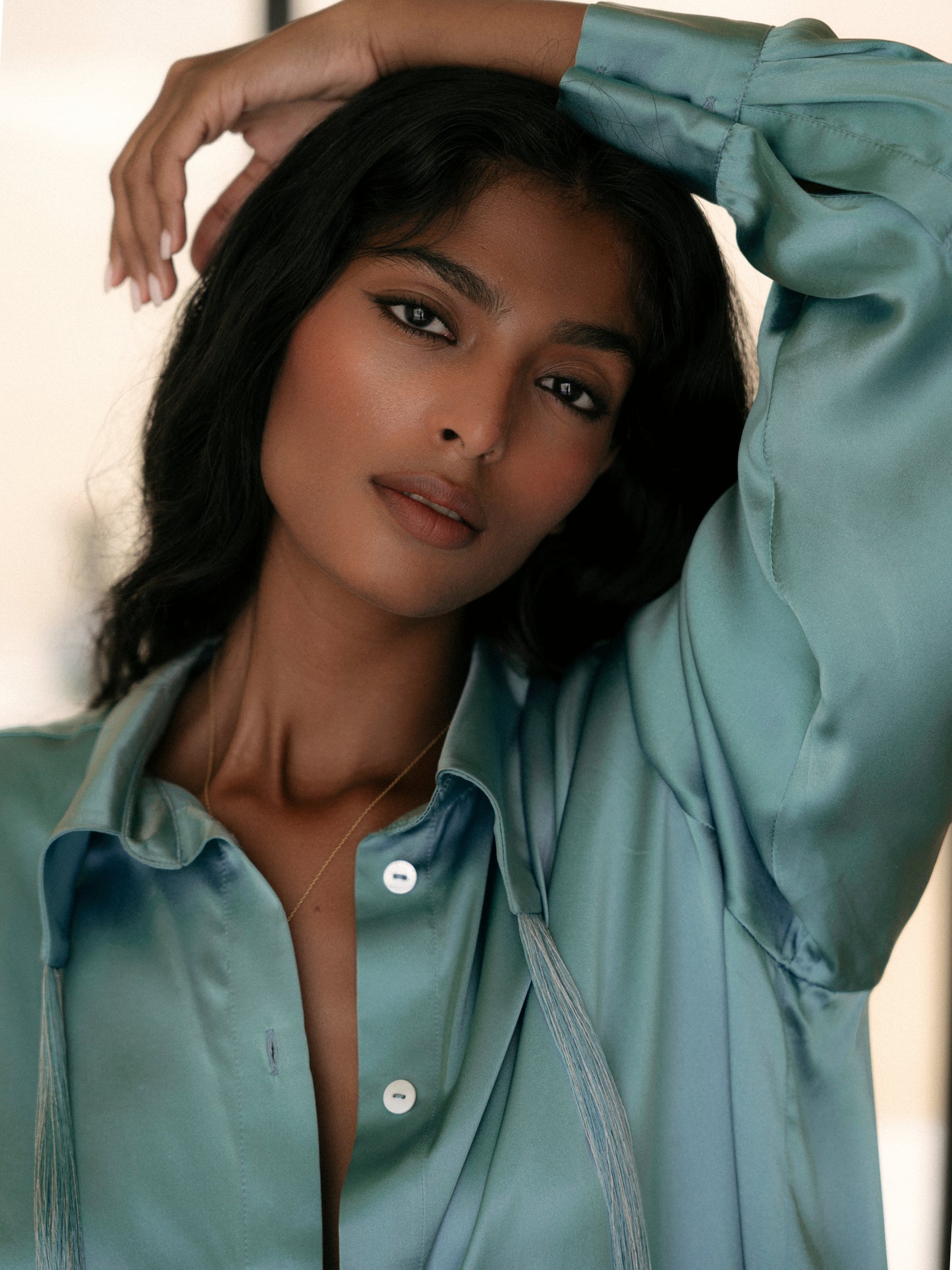 Laguna silk blouse