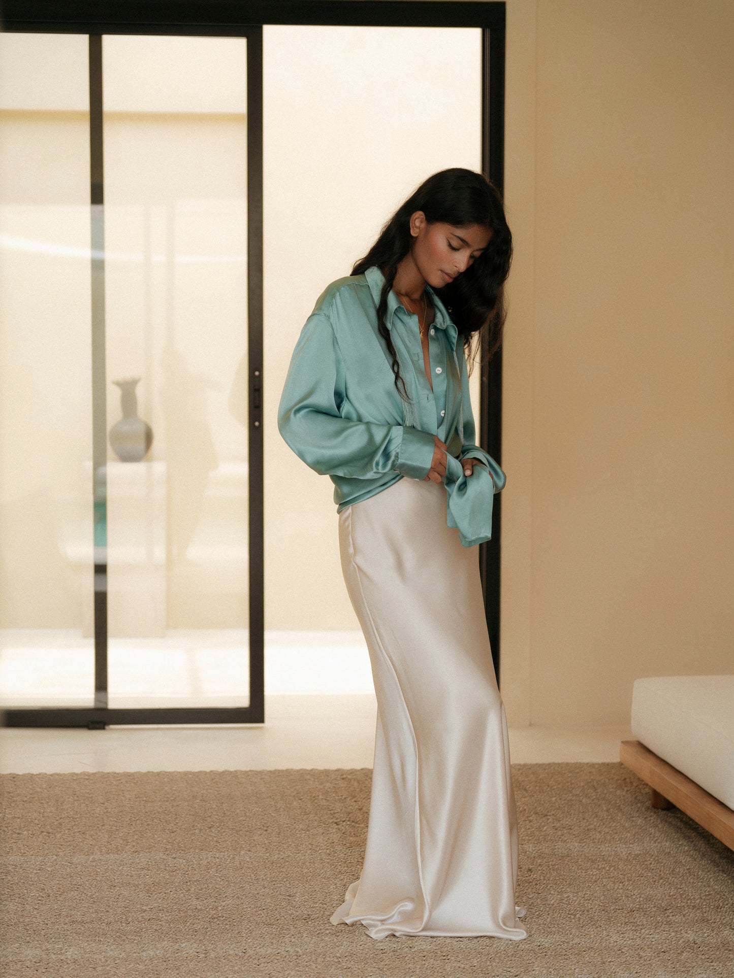 Laguna silk blouse