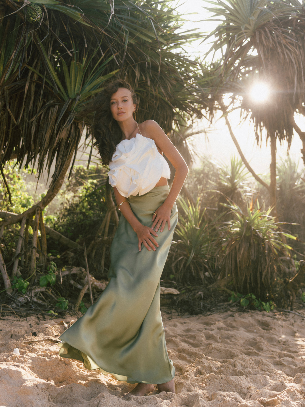Lady Long Skirt